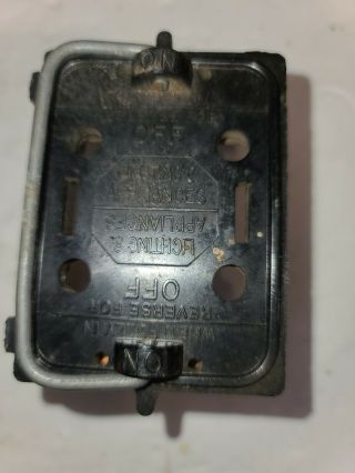 Murray Appliance Lights Fuse Pull Out Fuse Holder 60 Amp 4200 Vintage 120/240