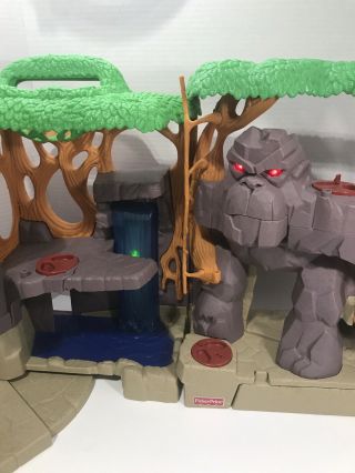 Fisher Price Imaginext Gorilla Mountain Jungle Playset Forest - T5