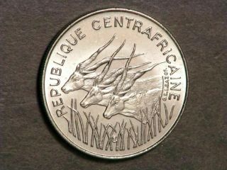 Central African Republic 1983 100 Francs Bu
