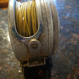 VINTAGE SOUTH BEND OREN - O - MATIC BALANCED FLY REEL NO.  1126,  MADE IN USA 3