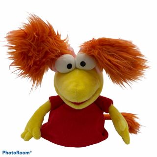 Manhattan Toy Company Fraggle Rock Red Hand Puppet Toy 2009 Jim Henson