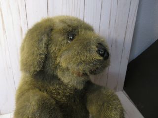 G3 Folkmanis Folktails Large Begging Sitting Up Brown Plush Puppy Dog Puppet 15 
