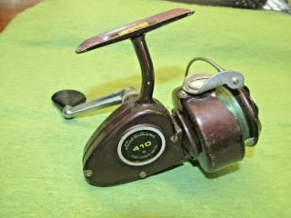 Vintage Ted Williams Sears No.  410 Fishing Reel - Made In Italy
