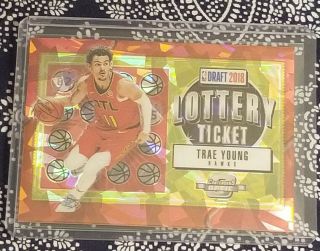 Trae Young Rc Lottery Ticket Cracked Ice