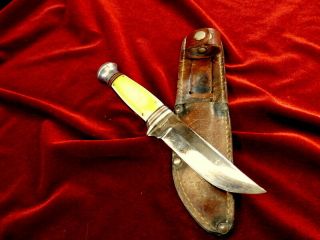 Rare Antique 1928 - 42 Western States Boulder Colo Hunting Knife Vtg Boy Scout Set
