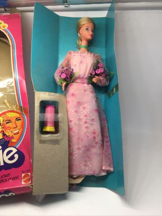 Vintage 1978 Kissing Barbie Doll With Lipstick Mattel 2597