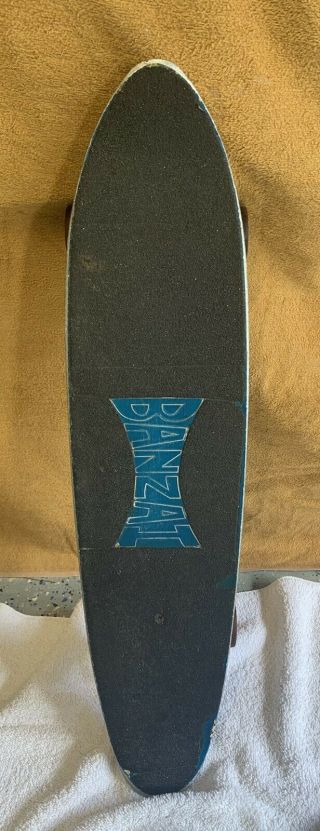 Vintage 1970 ' s Banzai Skateboard 23.  5 