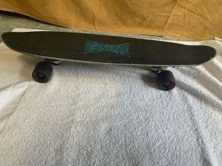 Vintage 1970 ' s Banzai Skateboard 23.  5 