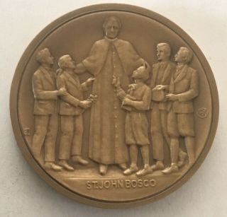 Saints Of Christendom St.  John Bosco Coin Medal God Catholic Religion C