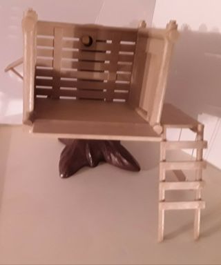 Calico Critters/sylvanian Families Tree House No Roof Rare 1987