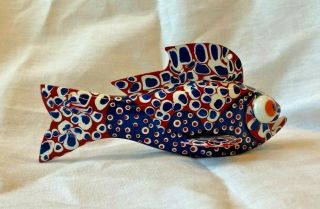 Tim Spreck Minnesota Folk Art Fish Decoy