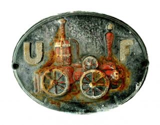 Antique Cast Iron United Firemen 