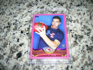 2013 Topps Football 31 Travis Kelce Rookie Rc Pink /399 Kc Chiefs