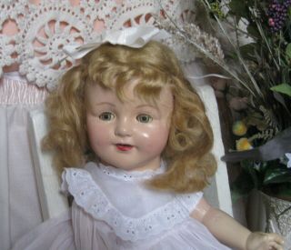23 " Antique Old Horsman Doll - Clothes - Compo/cloth E.  I.  H.