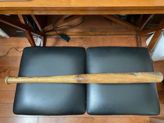 Early Antique Stall and Dean wood baseball bat 33” 3