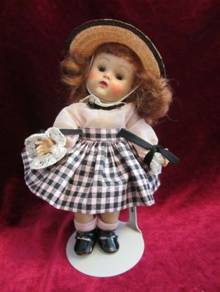 Vogue Ginny Doll Strung In Beryl 43 Outfit From " Tiny Miss Series " 1953