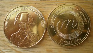 Napoleon Bonaparte By National Museum Invalides Paris France Medal Wld