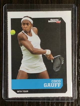 2019 Coco Gauff Sports Illustrated Kids Rookie Card Tennis 856