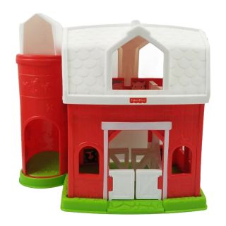 Fisher Price Little People Animal Friends Farm Barn W/sound No Characters