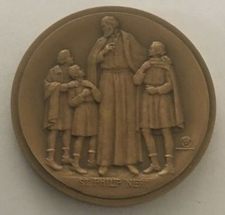 Saints Of Christendom St.  Philip Neri Coin Medal God Catholic Religion