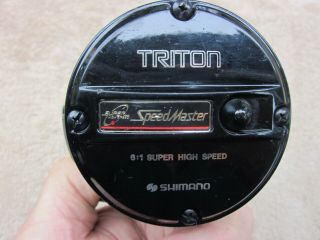 Shimano Triton Speedmaster Iv 6.  1 High Speed Saltwater Reel - A,  Cond