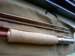 South Bend 355 (dry Fly) Native American Themed Bamboo Fly Rod.  9 