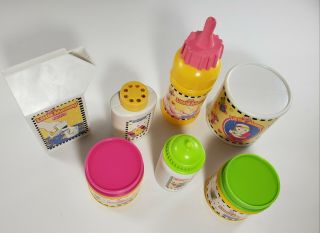 2003 Fisher - Price Little Mommy Baby Doll Nursery Accessories Food Bottle Powder 2
