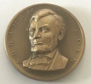 Medallic Art Co.  President Abraham Lincoln Coin Medal