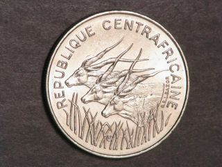 Central African Republic 1990 100 Francs Bu