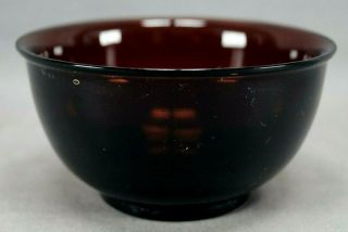 Early 20th Century Chinese Peking Amethyst Cut & Polished Glass Bowls