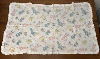 Vintage Baby Mattress Cover Protector 31 X 51 Crib Bed Diaper Change Table 1960s