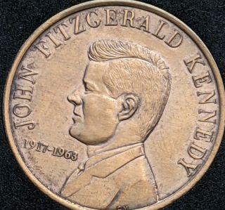 (1964) John F.  Kennedy Medal,  " Ask Not " Uncirculated
