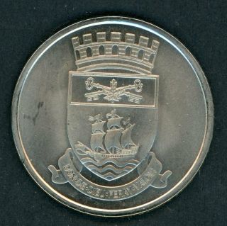 1609 - 2008 Samuel de Champlain Founding of Quebec City Canada Medal 2
