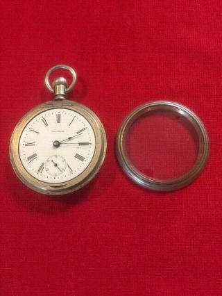 Antique 1903 Waltham 18s 7j Pocket Watch -