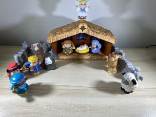 Fisher Price Little People Deluxe Christmas Story Nativity Scene 2