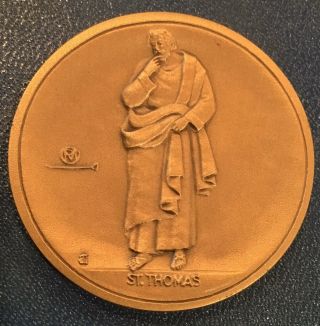 Saints Of Christendom St.  Thomas Coin Medal God Catholic Religion D