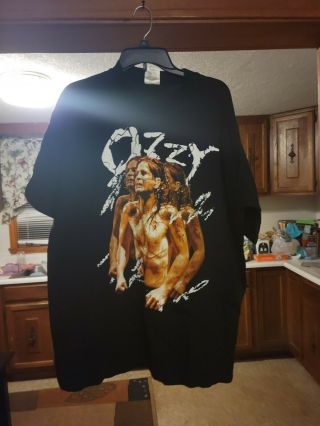 Vintage Rare Ozzy Osbourne Ozzfest Concert Tour Rock T Shirt 1996 Xl