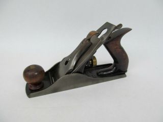 Vintage Or Antique Woodworking Tool Hand Block Plane Union Mfg Britain No.  4