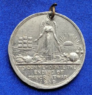 The Great War End 1919 Peace Enduring Victorious Commemoration Medal