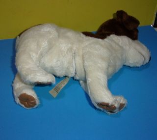 Folkmanis Jack Russel Terrier Brown Cream Full Body Puppet Puppy Dog Plush 3