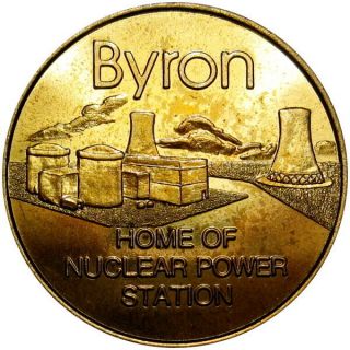 Byron Illinois Good For Token Cave Inn Nuclear Power Plant Pictured