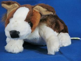 Folkmanis Puppet Lucky Dog 11” Hand Plush Stuffed Toy Puppy Retired