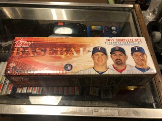 2011 Topps Baseball Complete Hobby Factory Set Series 1 & 2 W/ Red New/sealed