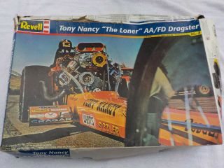 Revell Tony Nancy " The Loner " Aa/fd Dragster 1/16 Scale Reissue 2000