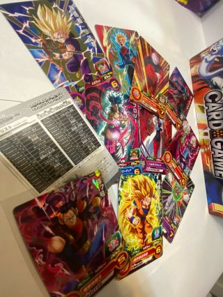 Dragon Ball Hero Trading Cards Exclusive Japanese Version Holo Rare,  Rare