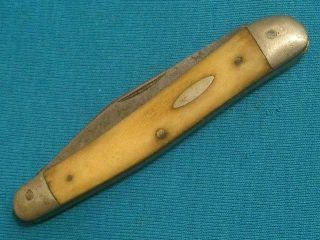 Vintage Herder Ohligs Germany Dogleg Jack Knife Knives Pocket Antique Foldingpen