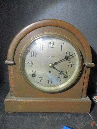 Antique Seth Thomas Tombstone Beehive Shelf Mantel Chime Clock Leader No 1 R3 Pa