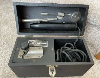 Vintage Fitzgerald Mfg Co Medical Device Antique Quack Medicine Shock Machine