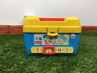 Fisher - Price Cgv12 Laugh And Learn Smart Stages Toolbox Orange Vgc