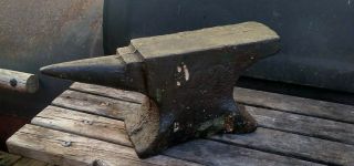 Antique Small Blacksmith Anvil Of Unknown Maker 10 Lb